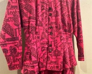 Vintage Ladies Skirt & Blouse