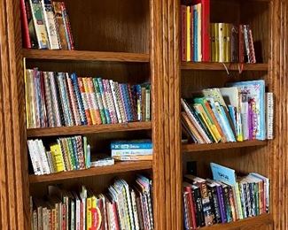 There are a large selection of children’s books and adult books. Many come in sets!