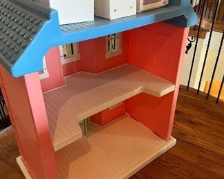 back side of toddler house