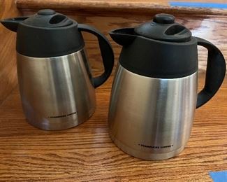 STARBUCKS coffee pots