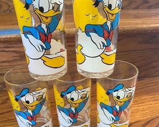 Collectible Donald Duck tumblers