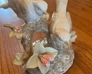 pretty bird figurine