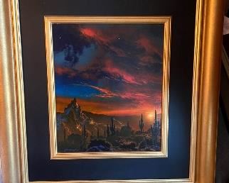 DALE TERBUSH  Original painting with Certificate of Authenticity