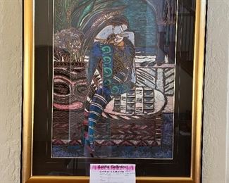 Original Wong Shu Picture with certificate of Authenticity that comes with it