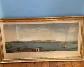 one of many antique views of Boston
