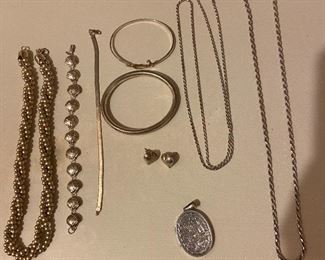 small sample of jewelry