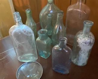 small sampling of bottles