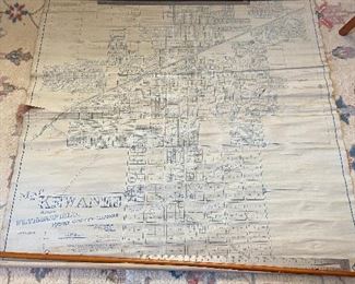 Map 1902 Kewanee and Wethersfield Illinois