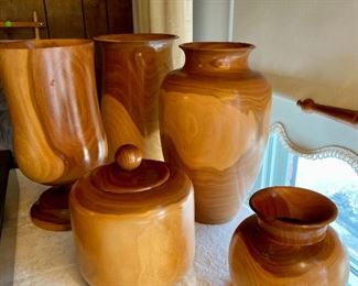 beautiful turned wood art