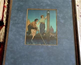 Original Maxfield Parish print..