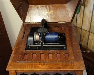 Edison cylinder record player