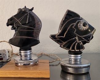 Vintage hood ornaments 