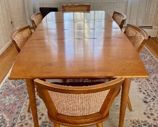 Conant Ball MCM Dining Room Table & Chairs                           