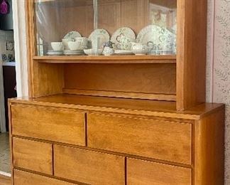 Conant Ball MCM Furniture China Cabinet/Hutch in Pristine Condition