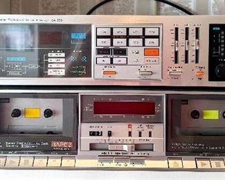 Technics Stereo Equipment- Technics RS-B11W Stereo Dual Cassette Deck
