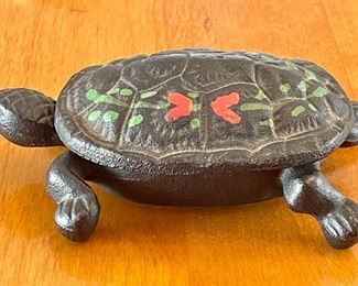 Vintage Wilton Cast Iron Turtle