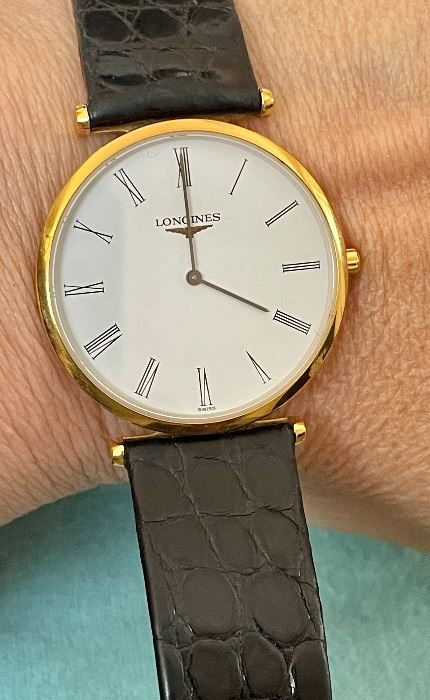 Longines Ladies Watch with Leather Watch Band
