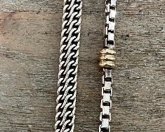 Great sterling silver bracelets! Big and Beefy!