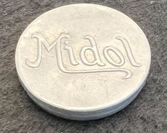 Vintage Midol Pill Container