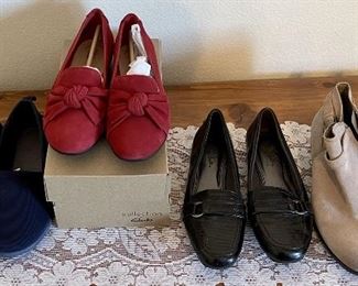 Collection Of Ladies Shoes - Clarks, Life Stride, Edelman