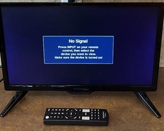 Insignia 18 Inch LED TV With Remote, Power Cable, And HDMI
