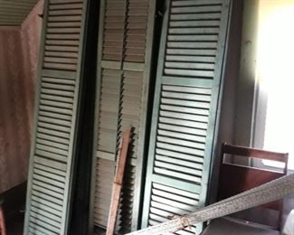 Many old shutters, just a few pictured Found more!