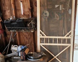 Old Screen door