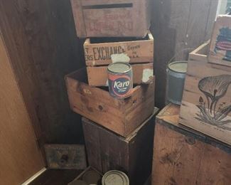 Some  boxes and tins