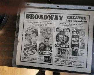 Beleive to be 1930s with shirley temple on back