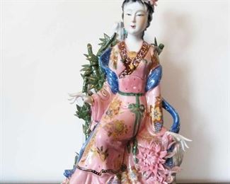Chinese Porcelain 18" Tall