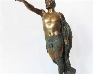 Bronze Julius Caesar 27" 