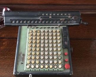 Vintage Monroe 'High Speed Calculator' - cord is missing. Decor or History piece.
