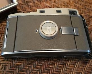 1957 Polaroid 800 Land Amera with Case and Accessories
