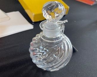 Baccart Jasmin Crystal perfume bottle