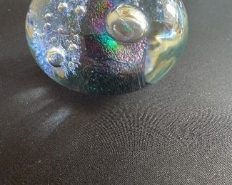 Eckert signed 1992 paperweight