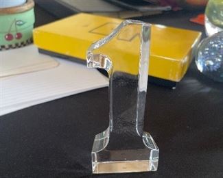 Number one Baccarat chrystal