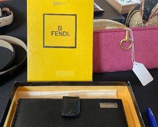 Fendi leather wallet