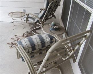 More patio furniture (does need cleaning).