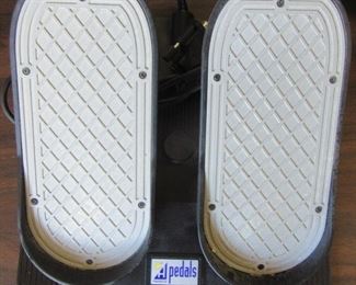 CA pedals. Used with driver and airplane games.