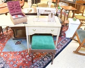 Sears Sewing Machine and Cabinet