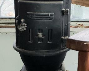 Cast iron Rex stove