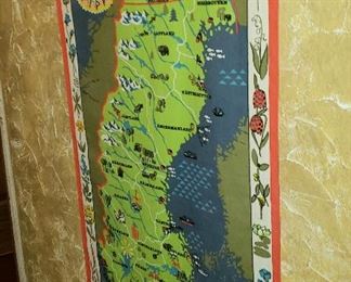 Swedish map
