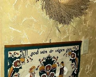 Swedish wall hanging 