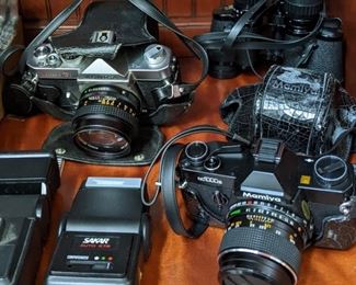 Assorted Cameras 