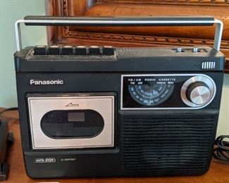 Panasonic Radio w/ Cassette Tape Player
