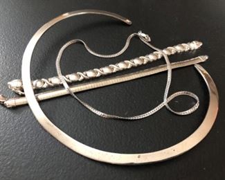 Assorted Sterling Silver Jewelry