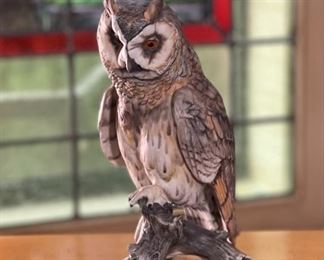 Kaiser West German Porcelain Owl Sculpture Limited Edition	9.5 inches high	
