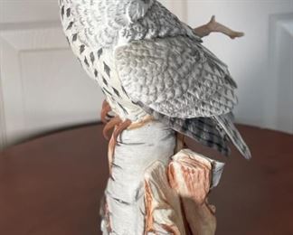 Franklin Mint The Great Grey Owl Porcelain Statue Figurine	15 x 9 x 7in	HxWxD
