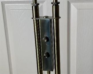 Articulating Brass Floor Lamp 2 Light	48 x 25 x 15in	HxWxD
