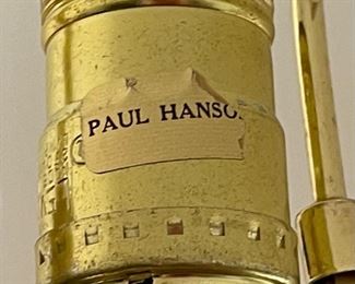 2pc Vintage Paul Hanson Terracotta Lamps PAIR	31 x 18in Diameter	
